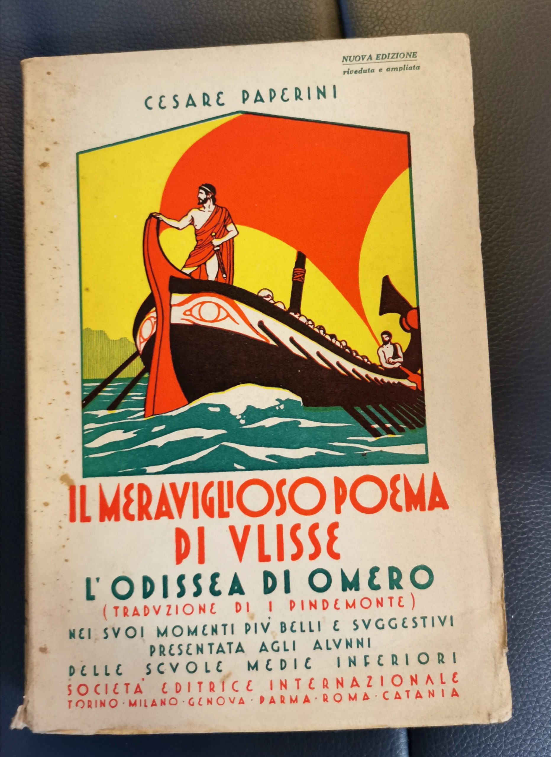 IL MERAVIGLIOSO POEMA DI ULISSE L' Odissea di Omero - LIBRI E FUMETTI USATI